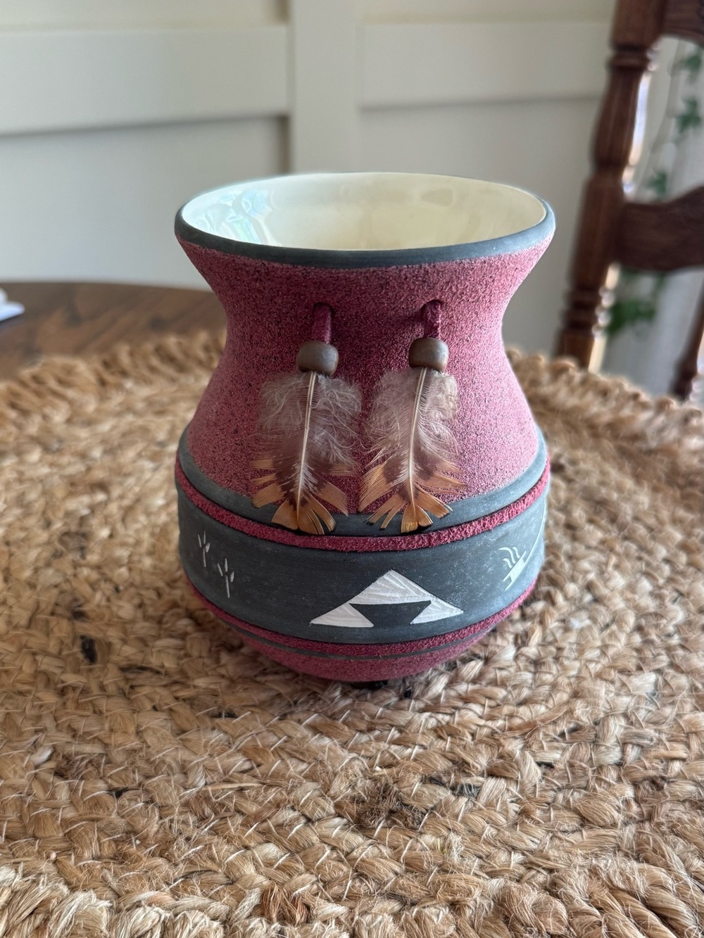 Vintage Dakota Sun Pottery Vase